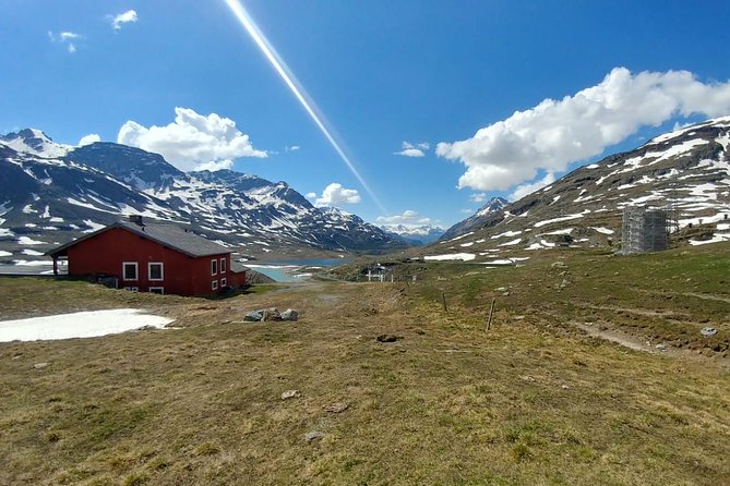 From Lake Como or Milan: Bernina Red Train Tour - Lake Silvaplana is a quick stop for mountain air
