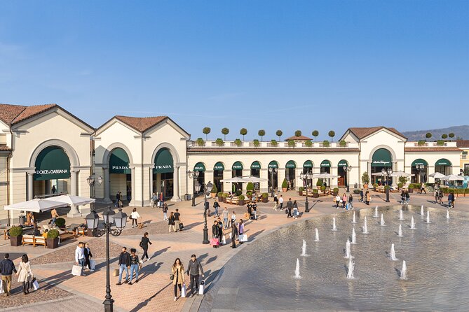 From Lake Como or Milan: Serravalle VIP shopping and Wine Tasting - The wine stop changes the mood