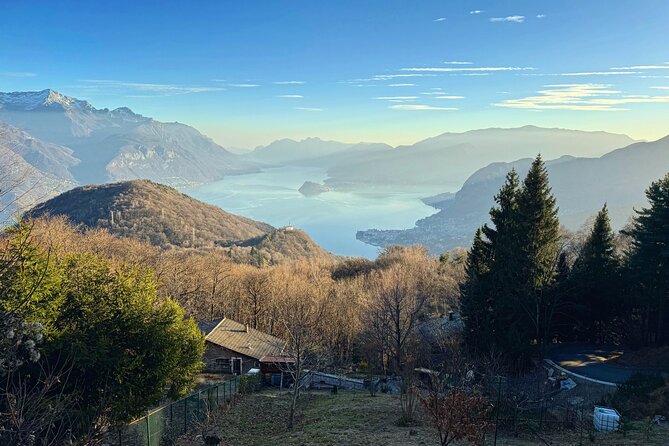 From Milan/Como/Varenna: Panoramic Hiking Tours near Lake Como - The first trail: wide views over Lake Como