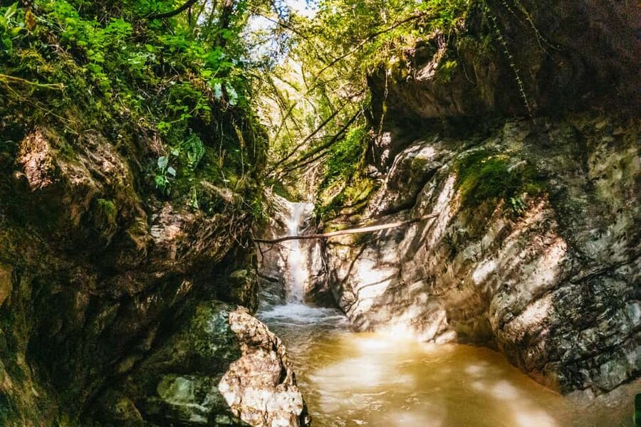 From Tignale, Lake Garda: Beginner-Friendly Canyoning Tour - The 30-minute walk to the canyon