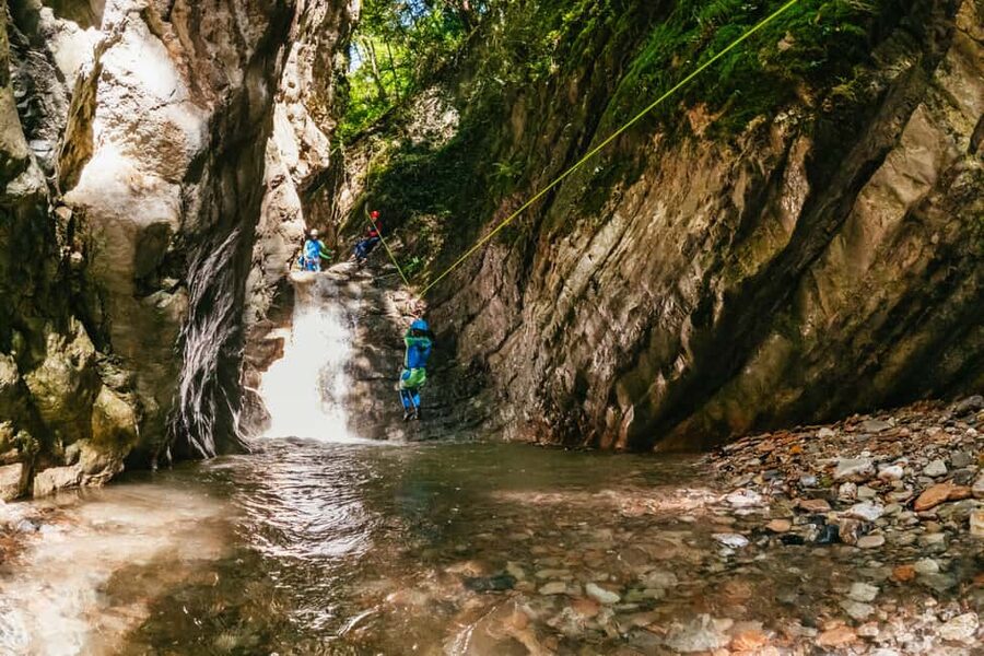 From Tignale, Lake Garda: Beginner-Friendly Canyoning Tour - Meeting at SP38, 28