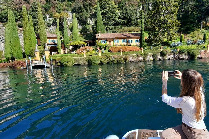 Full-Day Grand Tour, private speedboat at Lake Como - Varenna and Bellagio, the two main walking stops