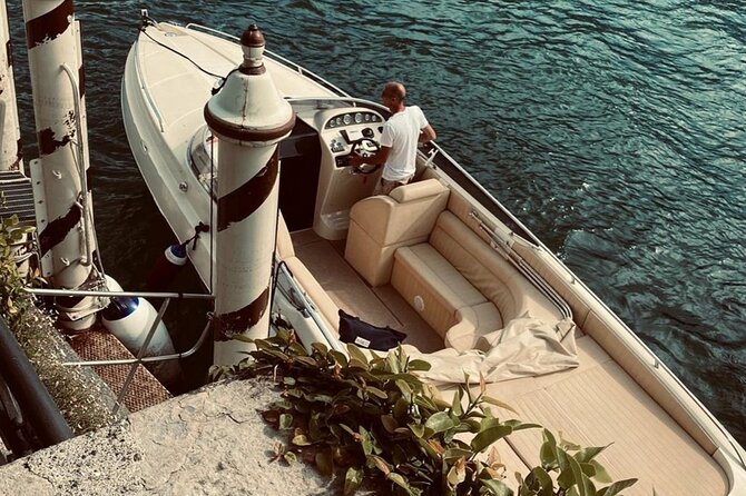 Full-Day Grand Tour, private speedboat at Lake Como - Torno, Menaggio, and the eastern shore