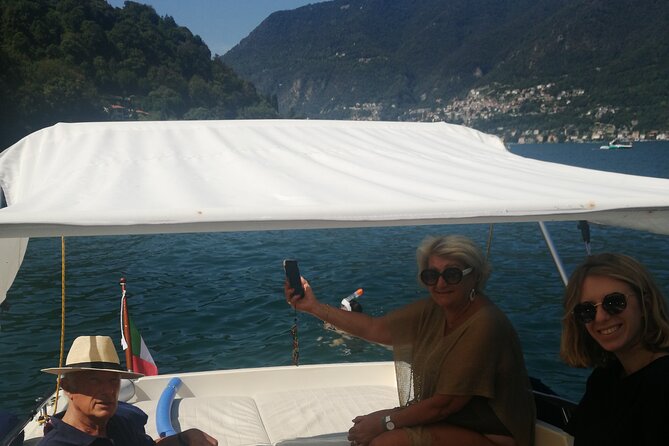 half day private boat tour on Lake Como - Laglio and Villa Oleandra