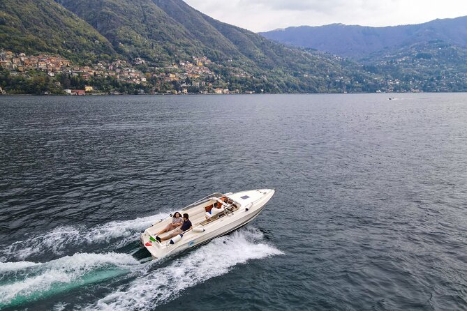 half day private boat tour on Lake Como - Lenno, Villa Cassinella, and Villa Balbianello
