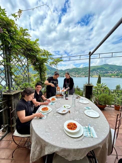 Handmade Pasta & Tiramisu Cooking Class + Stunning Lake View - Key Points at a Glance