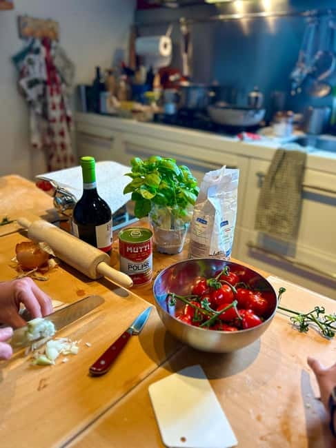 Handmade Pasta & Tiramisu Cooking Class + Stunning Lake View - Preparing Traditional Tiramisu
