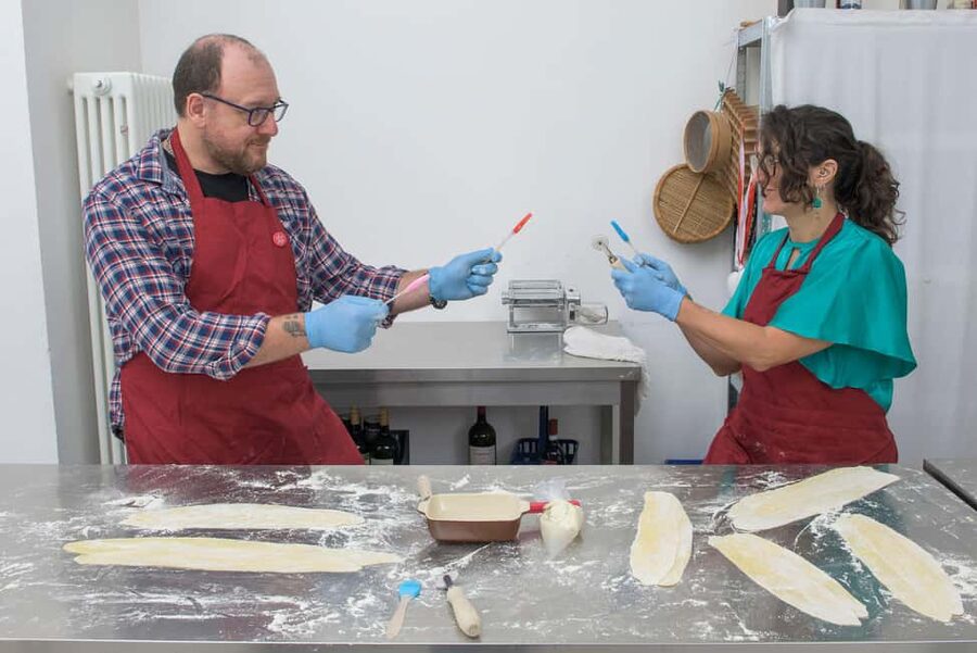International aperitif + cooking class in Italian - Chef Ilaria’s teaching style