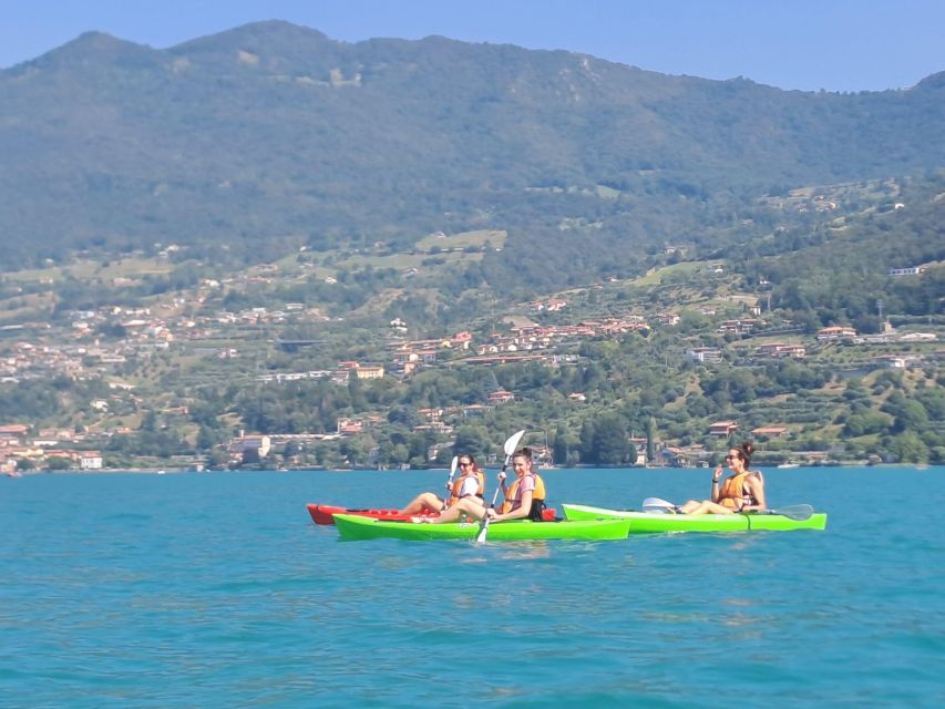 Iseo Lake: rental of kayaks in Pilzone di Iseo - The equipment that makes the outing easier