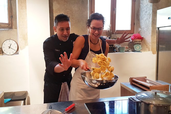 Italian Cocktail + Art of Making Pasta Cooking Class In Unique Milan Location - Making pasta in a Milan private kitchen