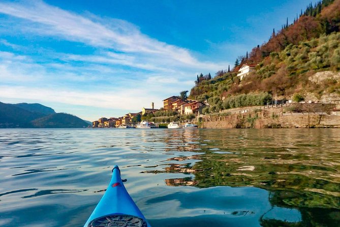 Kayak Trip to Monte Isola, on Iseo lake - Open-water views toward the Alps