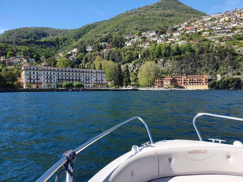 Lake Como: 1-Hour Private Boat Tour With Skipper - Starting at the Como floating pier