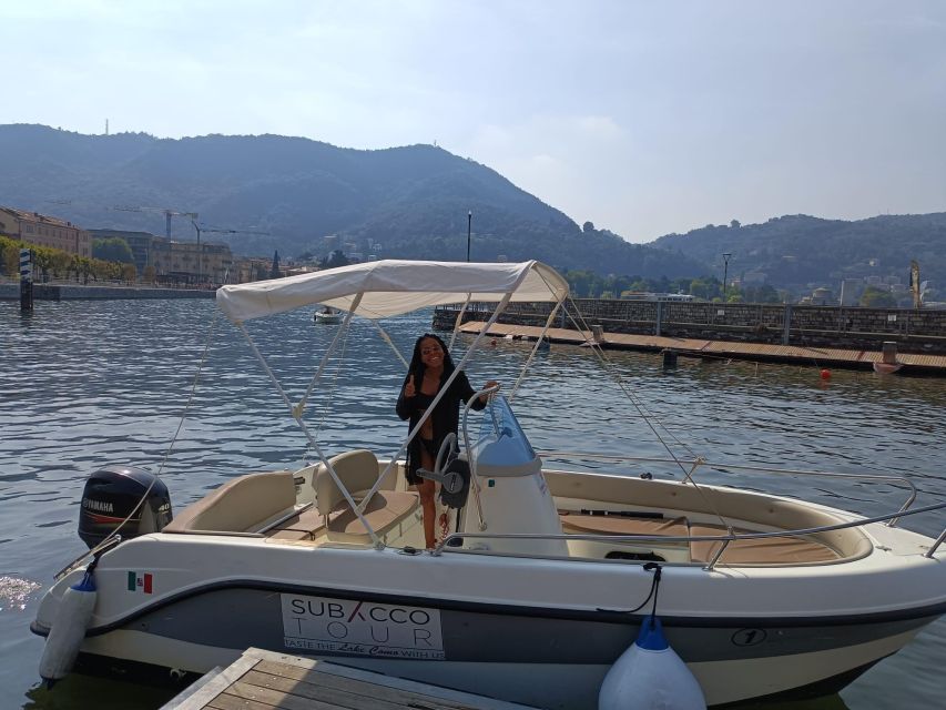 Lake Como: 3-Hour Boat Rental - Taking command from Como’s lakeside pier