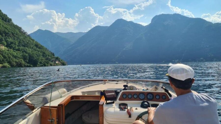 Lake Como 3 hours Private Boat Tour Groups of 1 to 7 People - Arriving at Bellagio by boat