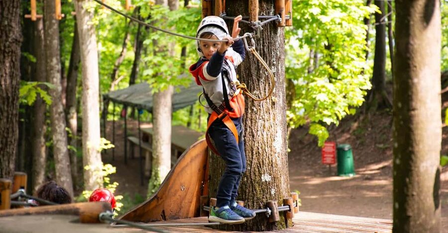Lake Como Adventure Park Day Access - Nine routes make this more than a quick thrill