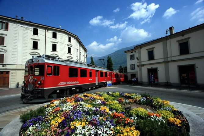 Lake Como cruise, St.Moritz and Bernina Red Train - St. Moritz, glamour with a short clock