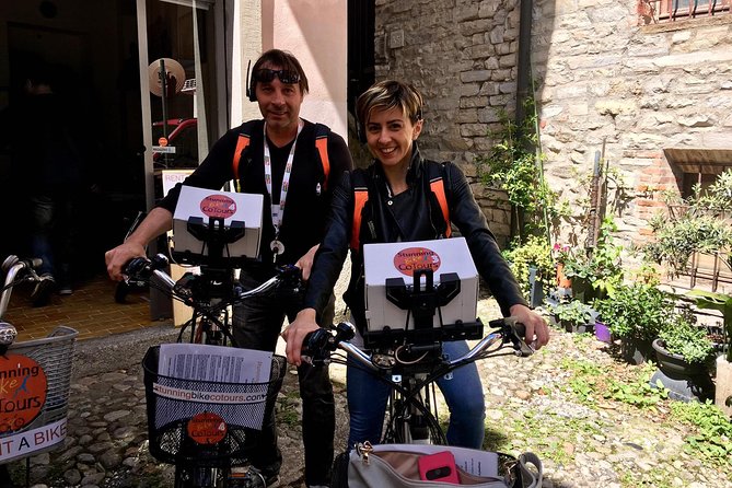 Lake Como: eBike City Tour Guided by an iPad and a Tour Leader - Volta Square, Life Electric, and Teatro Sociale