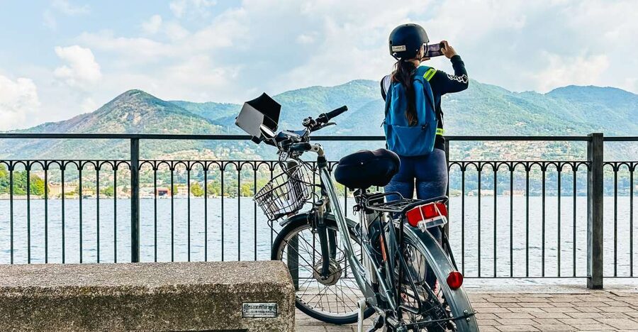 Lake Como: eBike Tour with Live Guide, eHelmet, and iPad - How the iPad and audio helmet change the ride