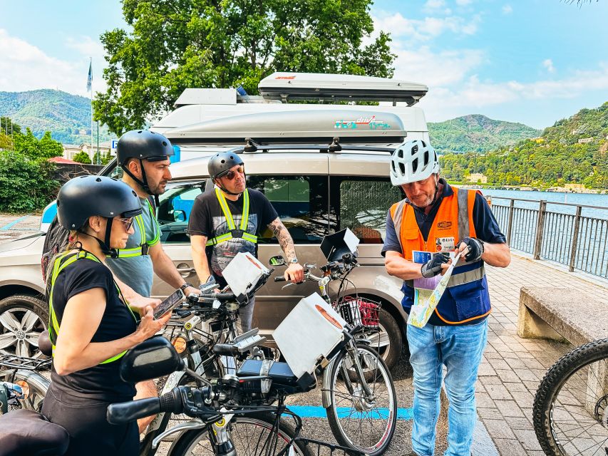 Lake Como: eBike Tour with Live Guide, eHelmet, and iPad - Small-group comfort and guide quality