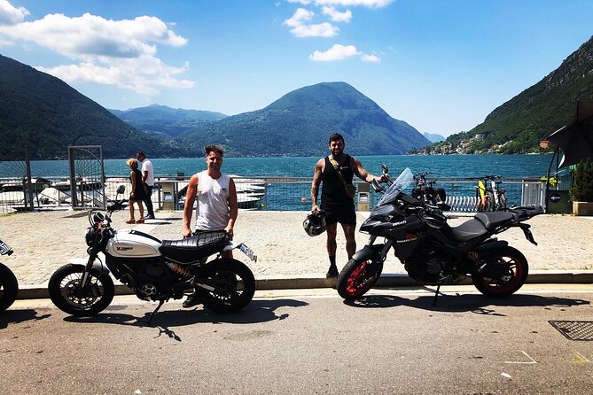 Lake Como Motorbike - Motorcycle tour around Lake Como and the Alps - How the small group changes the ride