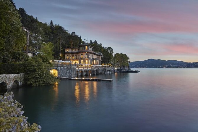Lake Como Private Boat Tour 2h. Como - Villa Balbianello & more - Ossuccio, Villa Balbiano, and the House of Gucci setting