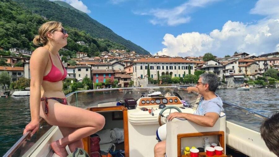 Lake Como: Private Southwest Coast Boat Tour - A private boat with room for personal choices