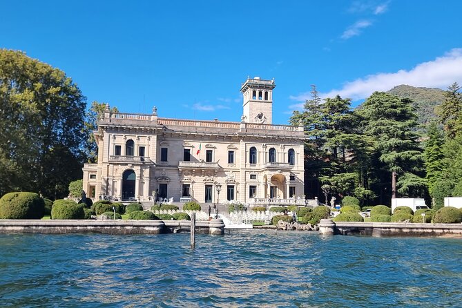 Lake Como Shared Boat Tour and Aperitif with Prosecco - Villa Pizzo: terraces, gardens, and a long view
