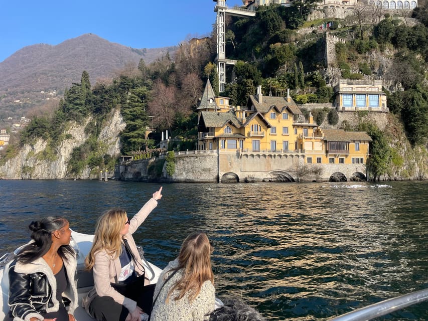 Lake Como: Shared Boat Tour with Prosecco Aperitif - Meeting the boat beside Piazza Cavour