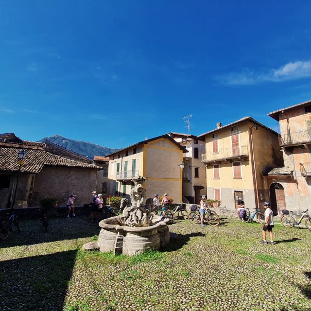 Lake Como to Lake Lugano: E-Bike Three Panoramic Lakes - Climbing through old mountain villages