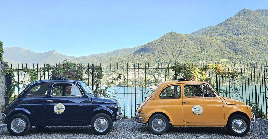 Lake Como: Vintage Fiat 500 Rental - Learning Gina or Berta before the drive