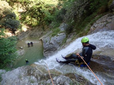Canyoneering in Torrente Vione