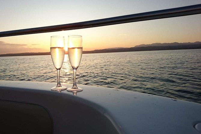 Lake Garda Sunset Cruise from Sirmione with Prosecco - Thermal water, spa views, and the sulphur springs