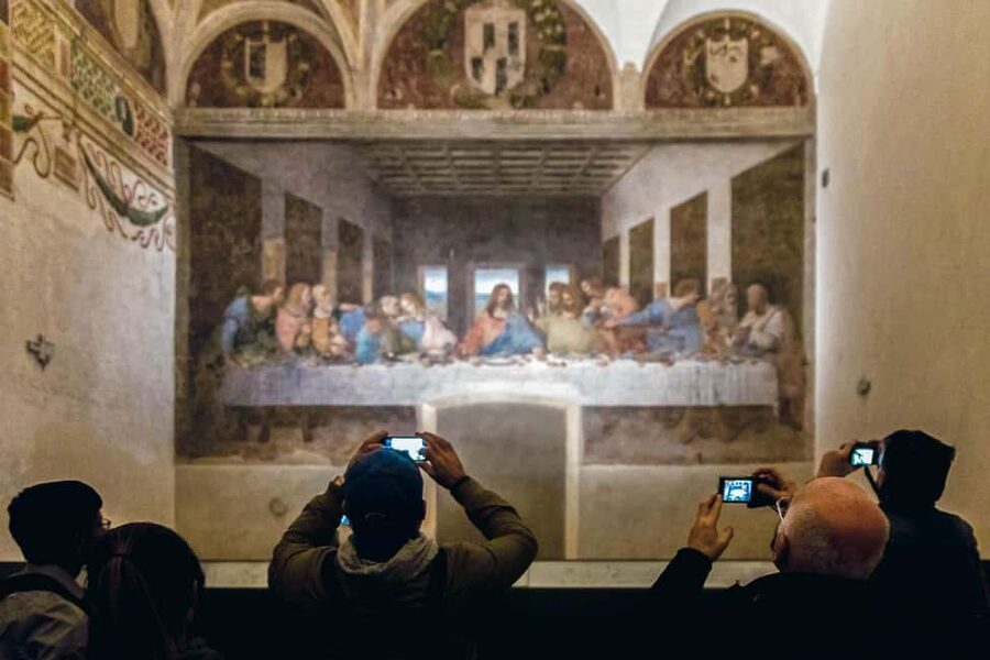 Leonardo Da Vinci's Last Supper Guided Tour - Entering the Refectory and Facing Leonardo