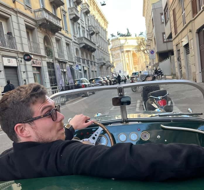 Milan: City Highlights Private Tour by Vintage Car - Key points to know before booking