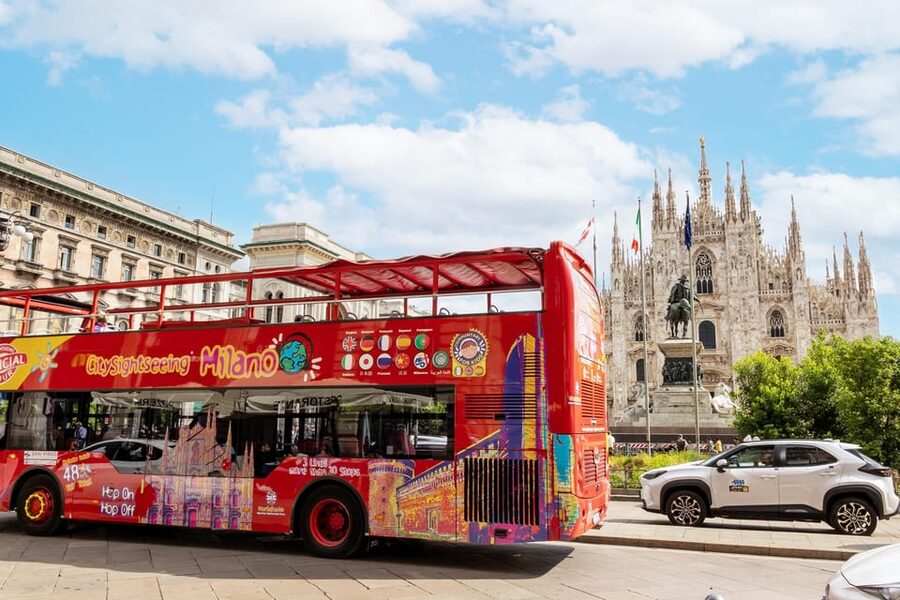 Milan: City Sightseeing Hop-On Hop-Off Bus with Audio Guide - Line A: Castello, the Duomo, and Milan’s elegant center