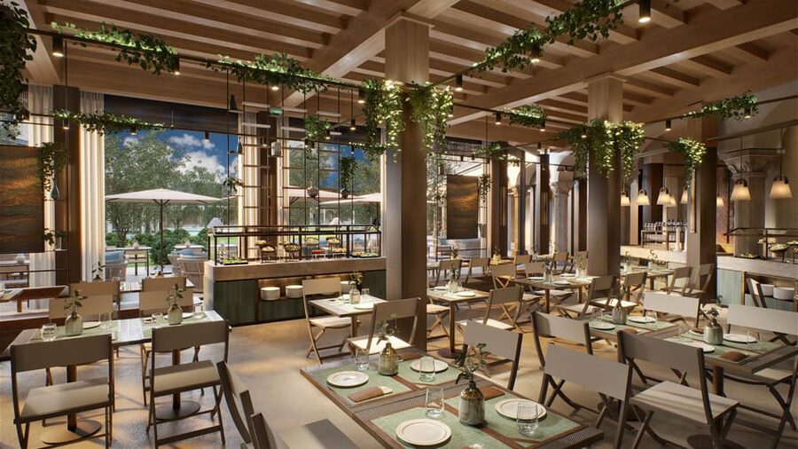 Milan: De Montel Thermal Park Entry Ticket - The Bistro and Terrace