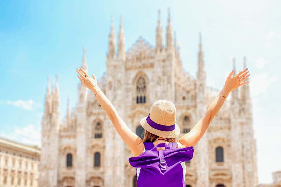 Milan Duomo Cathedral and Rooftop Terrace Guided Tour - Riding up to the cathedral terraces
