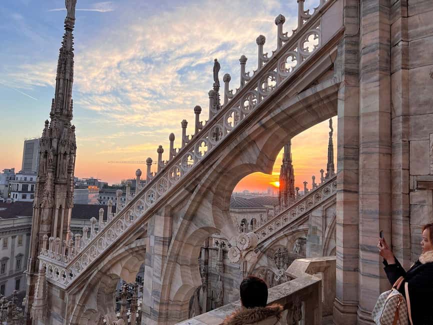 Milan Duomo Rooftops Tour + Optional Hop-on-Hop-off ticket - Skipping the queue at Milan’s busiest monument