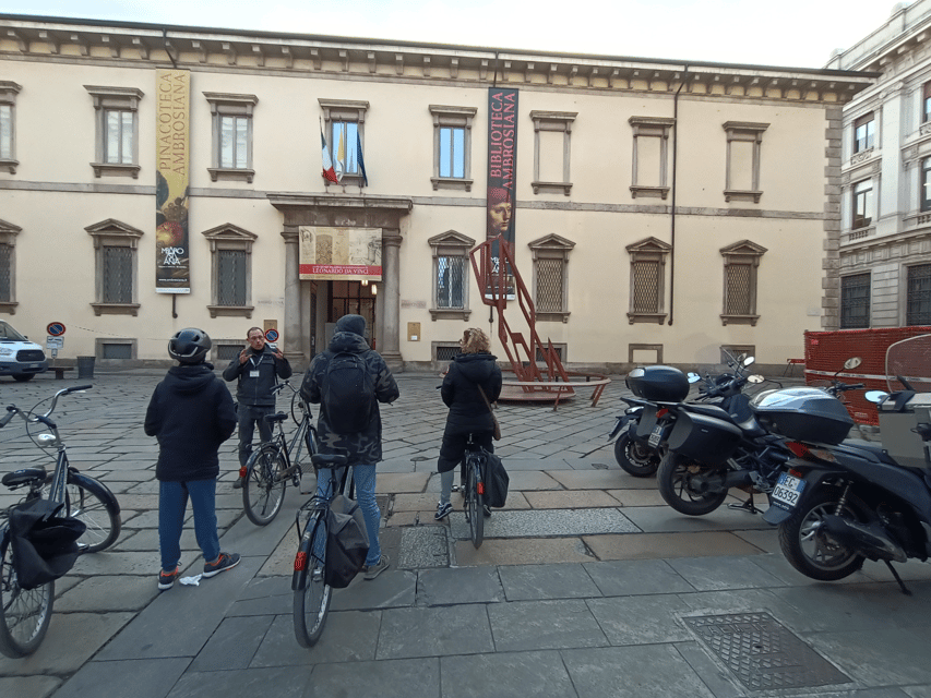 Milan: Guided Bike Tour - Roman columns, Sant’Ambrogio, and Via Brisa