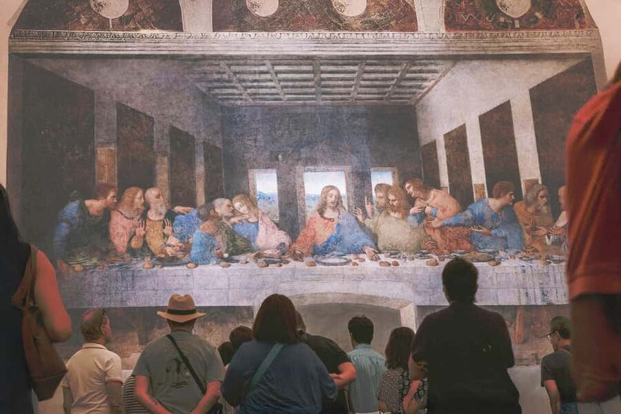 Milan: Guided Duomo, Last Supper and City Centre Tour - Inside Santa Maria delle Grazie