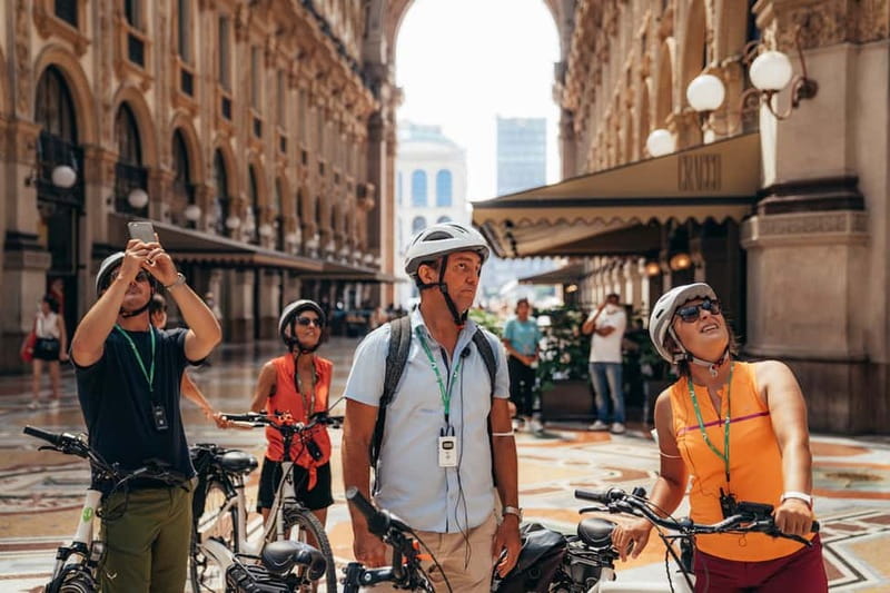 Milan: Highlights and Hidden Gems E-Bike Tour - Gae Aulenti and the Vertical Wood building