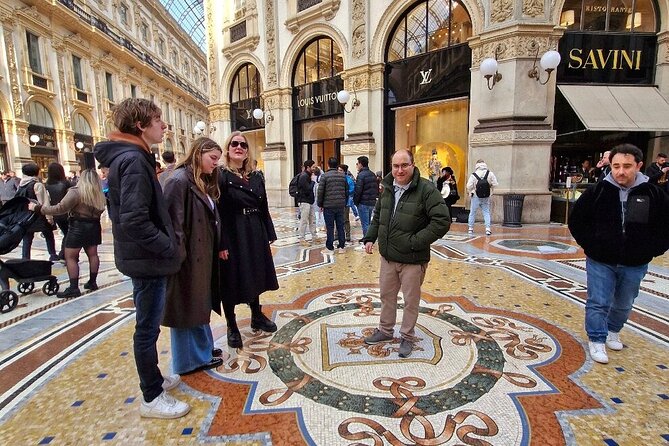 Milan Highlights And Hidden Gems Private Walking Tour - Walking through Galleria Vittorio Emanuele II