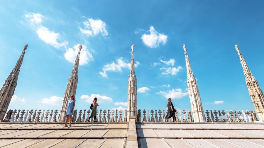 Milan: Highlights Guided Tour and Duomo Priority Access Tour - Walking beneath the Galleria’s glass roof