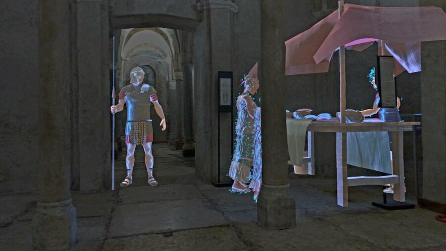 Milan | In the Crypt of time, holographic tour - Starting Below Milan at the Crypt of San Sepolcro