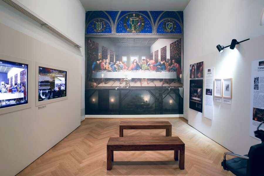 Milan: Leonardo3 The World of Leonardo Museum Entry Ticket - The digital Last Supper