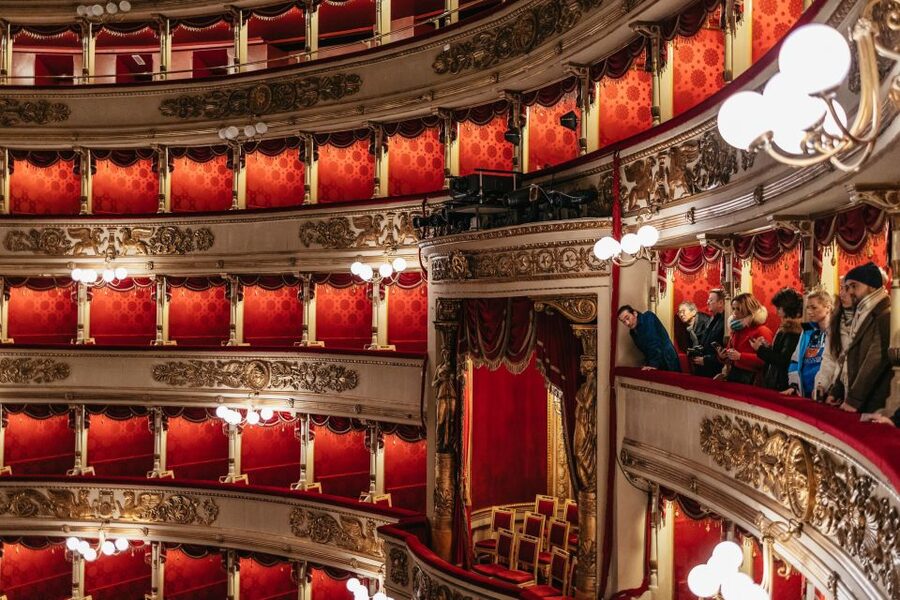 Milan: "Museo Teatrale Alla Scala" Guided Tour - Starting outside: Milan, the square, and the theater’s past