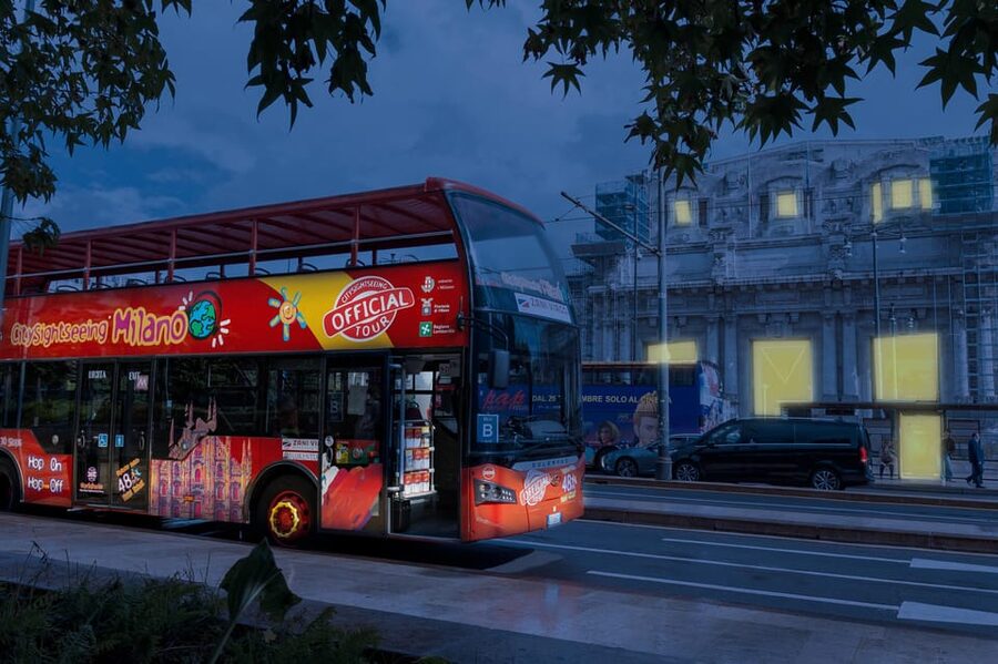 Milan: Night Tour by Bus - The audio guide is useful, but test it early