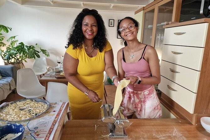 Milan: Pasta, Tiramisu, Cooking Class! Learning Premium Products! - The final meal, wine, and Milanese conversation