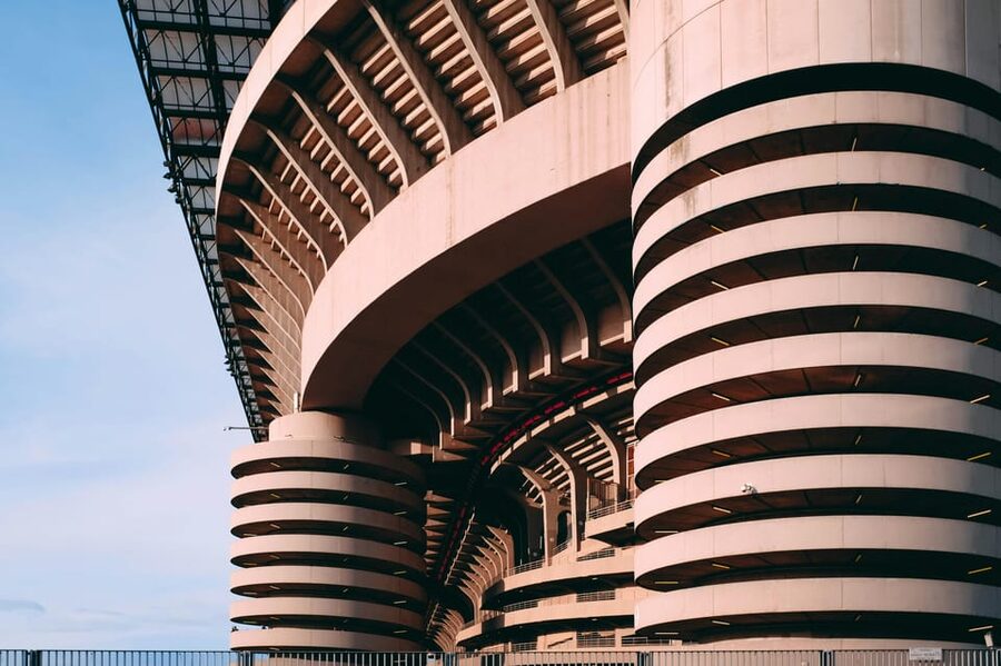 Milan: San Siro Stadium and Museum Official Guided Tour - The tunnel, pitch, benches, and stands