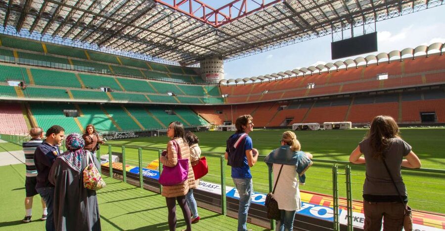 Milan: San Siro Stadium Entry Ticket and Optional Bus Ticket - What you see inside the stadium
